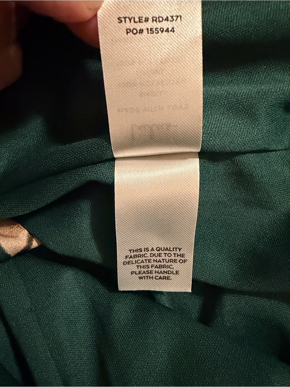 Lulu's Still the One Emerald Green Floral Print Satin Maxi Dress - Picture 8 of 8